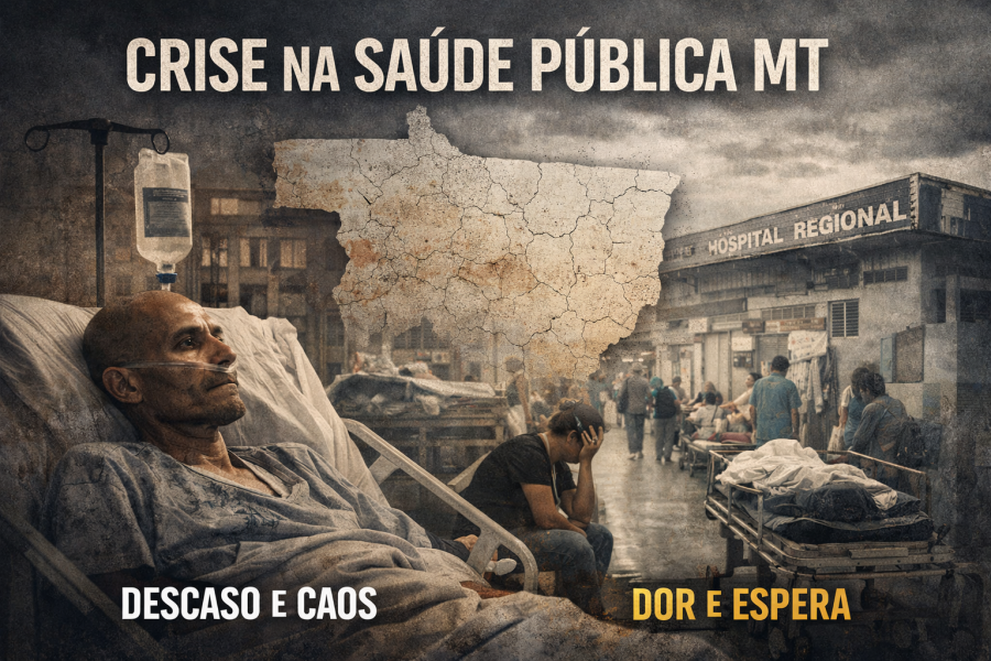 A saúde pública de Mato Grosso em colapso