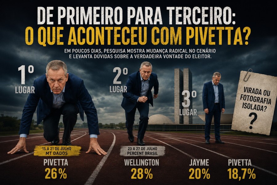 De primeiro para terceiro: o que aconteceu com Otaviano Pivetta em poucos dias?